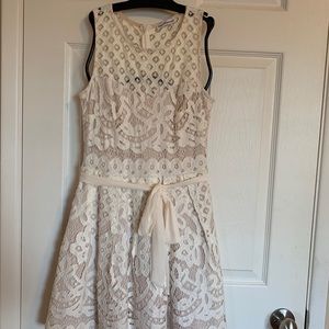 Ivory Lace Dress